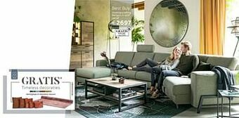 Henders & Hazel Hoekopstelling bergen in stof aanbieding