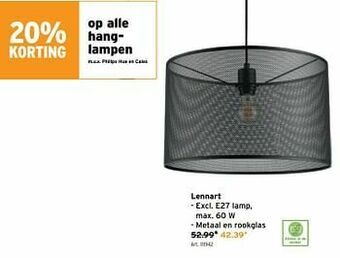 GAMMA Hanglamp lennart aanbieding