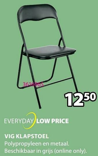 Jysk Vig klapstoel aanbieding