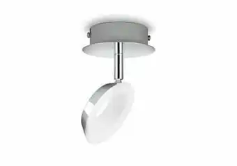 Zelfbouwmarkt Plafonnier Led Staal Wit 6.3w 840lm Incl. aanbieding
