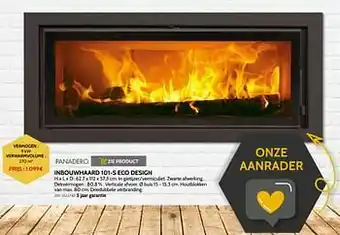 Brico Inbouwhaard 101-s eco design aanbieding