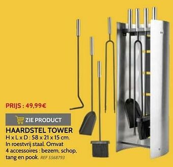 Brico Haardstel tower aanbieding