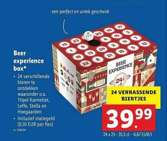Lidl Beer Experience Box aanbieding