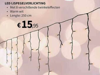 Horta Led Ijspegelverlichting aanbieding