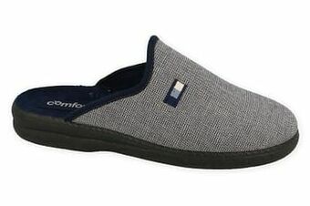 Berca Shoes Comfort Plus Pantoffel Heren - Blauw aanbieding