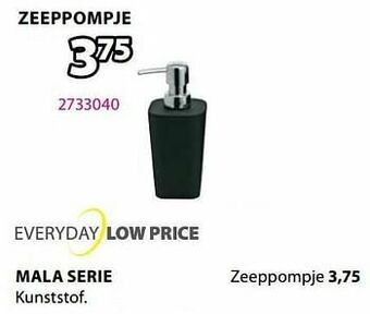 Jysk Mala zeeppompje aanbieding