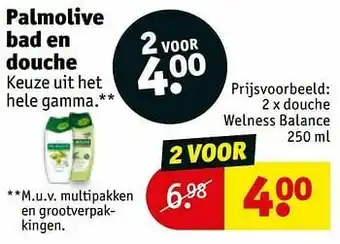Kruidvat Douche welness balance aanbieding