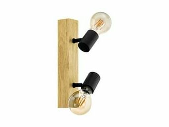Spot TOWNSHEND 3 - Hout & Zwart Zwart