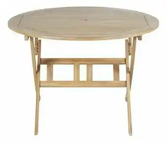 Dreamland Tuintafel acacia Ø 110 cm aanbieding