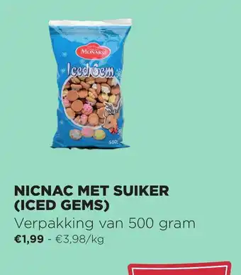 Jumbo Nicnac met suiker (iced gems) 500 gram aanbieding