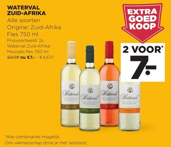 Jumbo Waterval zuid-afrika 750 ml aanbieding