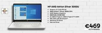 CompuDeals Hp amd athlon silver 3050u aanbieding
