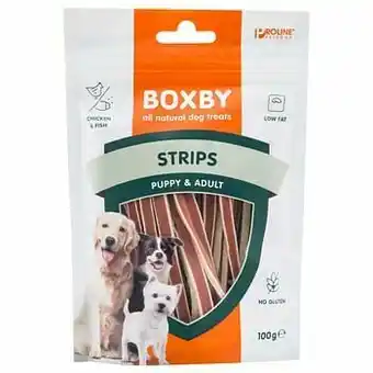 Zooplus 3x100g Strips Boxby Hondensnacks aanbieding