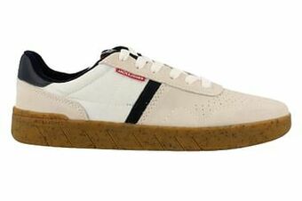 Berca Shoes Jack & Jones Sneaker Laag Heren Hunter Suede - Beige aanbieding