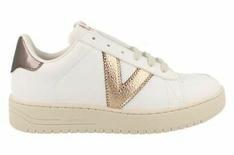 Berca Shoes Victoria Made in Spain Sneaker Laag Dames Trend Wedgezool - Wit aanbieding