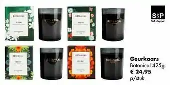 Multi bazar Geurkaars botanical aanbieding