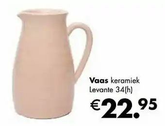 Multi bazar Vaas keramiek levante aanbieding