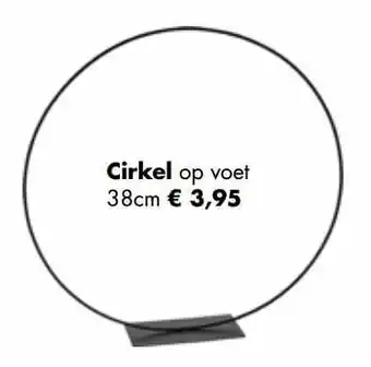 Multi bazar Cirkel op voet aanbieding