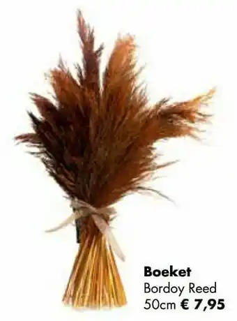 Boeket bordoy reed