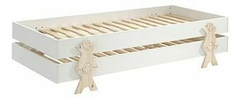Dreamland Vipack bed Modulo Smiley wit/natuur - 2 stuks aanbieding