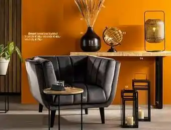 Multi bazar Omari metaal met houtblad aanbieding