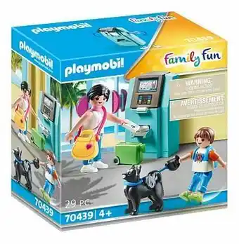Dreamland PLAYMOBIL Family Fun 70439 Vakantiegangers met geldautomaat aanbieding