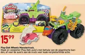 Play-doh wheels monstertruck