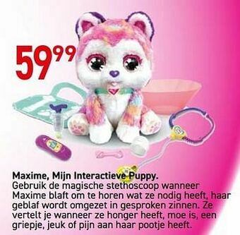 Maxime, mijn interactieve puppy