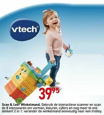 Scan + leer winkelmand