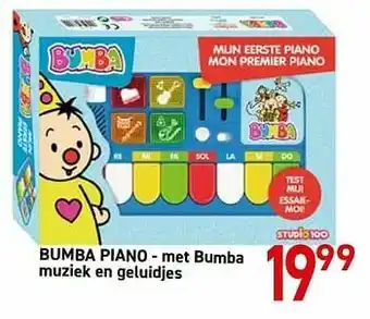 Vavantas Bumba piano - met bumba muziek en geluidjes aanbieding