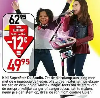 Vavantas Kidi superstar dj studio aanbieding