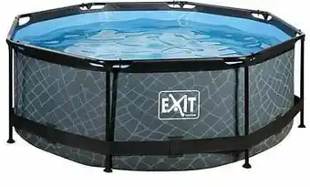 Dreamland EXIT zwembad Ø 2,44 x H 0,76 m Stone aanbieding