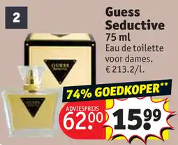 Kruidvat Guess Seductive aanbieding