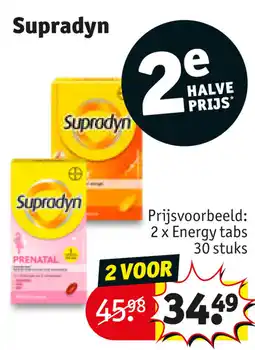 Kruidvat Supradyn aanbieding