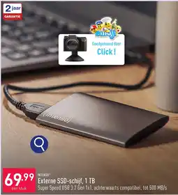 Intenso Externe SSD-schijf, 1 TB