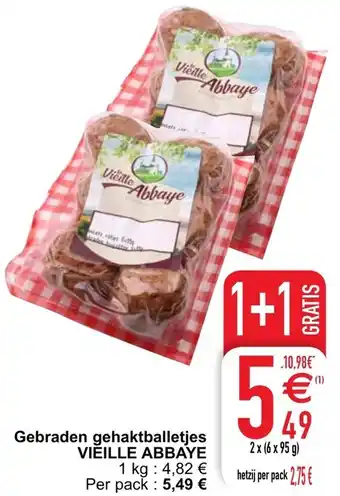 Cora Gebraden gehaktballetjes aanbieding