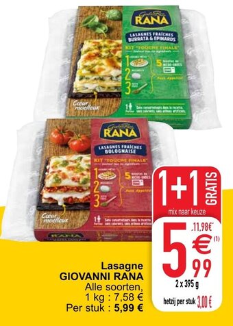 Cora Lasagne aanbieding