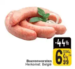 Cora Boerenworsten aanbieding