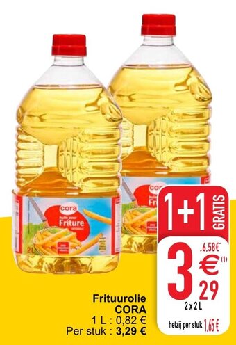 Cora Frituurolie aanbieding