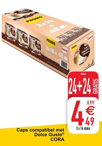 Cora Caps compatibel met aanbieding