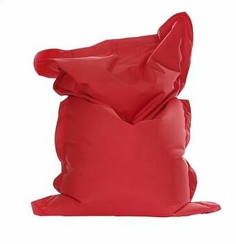 Dreamland Zitzak Klein (140 x 100 cm) rood aanbieding