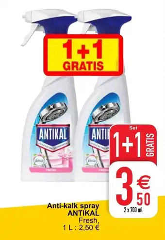 Cora Anti-kalk spray aanbieding