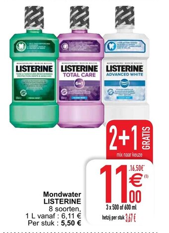 Cora Mondwater aanbieding
