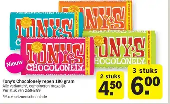 Tony's Chocolonely repen 180g