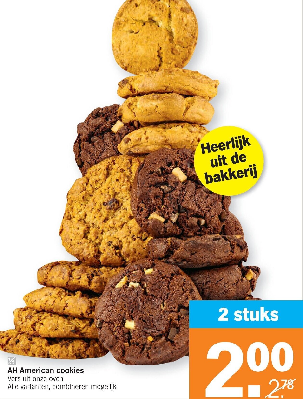 American cookies promotie bij Albert Heijn