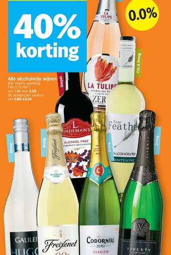 Alle alcoholvrije wijnen