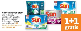 Albert Heijn Sun vaatwastabletten aanbieding