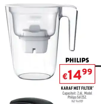 Trafic Philips Karaf met Filter aanbieding