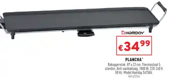 Trafic Homeday Plancha aanbieding