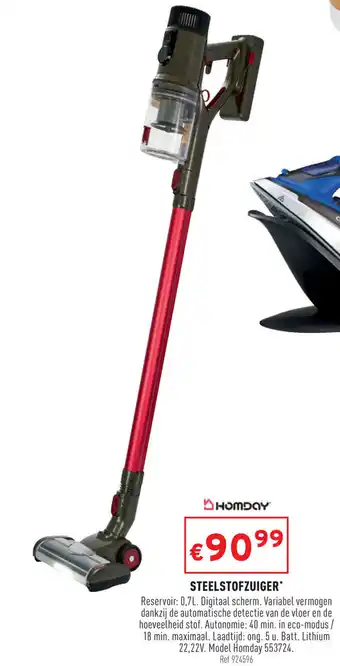 Trafic Homday Steelstofzuiger aanbieding